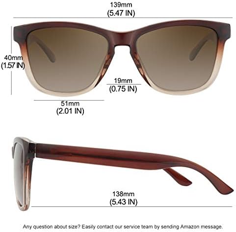 MEETSUN Polarized Sunglasses For Women Men Trendy Classic Retro Designer Style