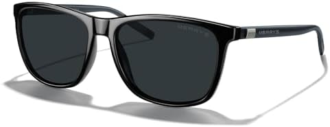 MERRY'S Unisex Polarized Aluminum Sunglasses Vintage Sun Glasses For Men/Women S8286