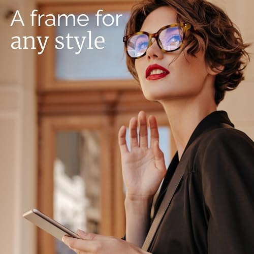 Miyya Blue Light Glasses For Women – Oversized UV & Blue Light Blocker Chunky Frames All-Day Comfort Stylish Eyewear