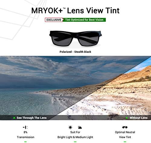 Mryok Replacement Lenses For Oakley Fives Squared OO9238 54mm - Options