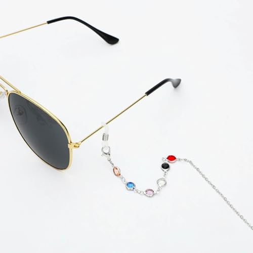 NEWITIN 11 Pieces Eyeglass Chains For Women Sunglasses Strap Holders Sunglasses Mask Necklace Lanyard For Women Men