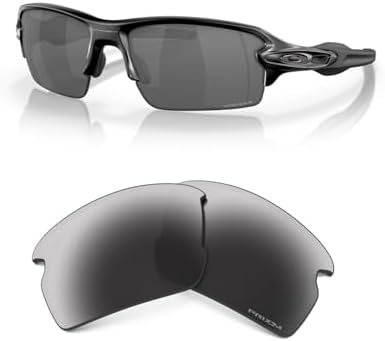 Oakley Authentic Flak 2.0 OO9295 Replacement Lenses For Men For Women+ Bundle Microfiber Pouch