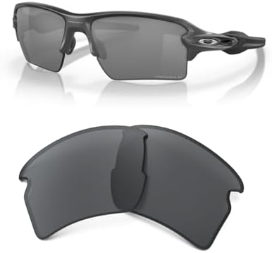 Oakley Authentic Flak 2.0 XL OO9188 REPLACEMENT Lenses+ Bundle Microfiber Pouch