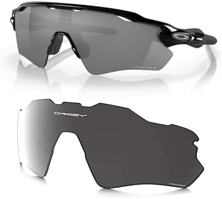 OAKLEY Original Radar EV Path OO9208 PRIZM Replacement Lenses For Men For Women+ Bundle Microfiber Pouch