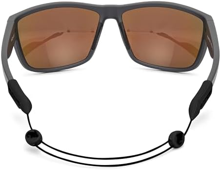 Pilotfish No Tail Adjustable Eyewear Retainer Cable Strap: Sunglasses Eyeglasses Glasses (14 Inch Tactical Black)