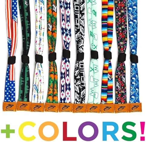 Pilotfish Premium Cotton Eyewear Retainer Sunglass Strap - Multiple Design Options - Soft & Durable Sunglass Holder