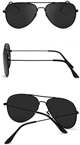 Polarized Aviator Sunglasses For Men/Women Metal Mens Sunglasses Driving Sun Glasses