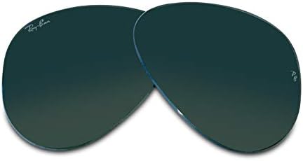 Ray-Ban Original AVIATOR LARGE METAL RB3025 Replacement Lenses +BUNDLE With ACCESSORY EYEWEAR KIT