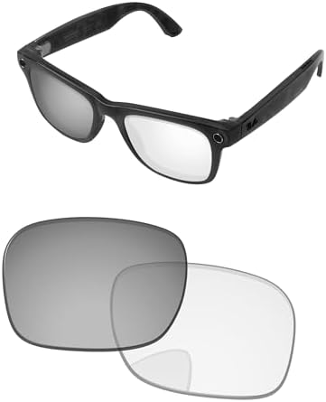 Replacement Lenses Compatible with Ray-Ban Meta Wayfarer RW4006 50mm Smart Glasses