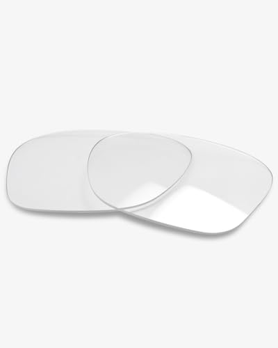 Replacement Lenses For Ray-Ban Meta Wayfarer RW4008 53mm Clear And Blue Light Blocking Smart Eyeglass Lenses For Men & Women