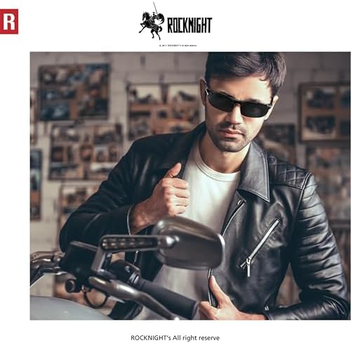 ROCKNIGHT Driving HD Polarized UV400 Protection Ultra Light Al-Mg Golf Fishing Outdoor Sunglasses