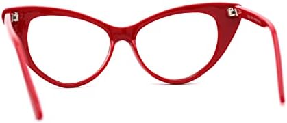 SA106 Classic Gothic True Cat Eye Frame Blue Light Filtering Computer Glasses