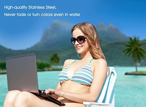 SAM & LORI Stylish Eyeglass Chain For Women-Silver/Gold/Rosegold/Black