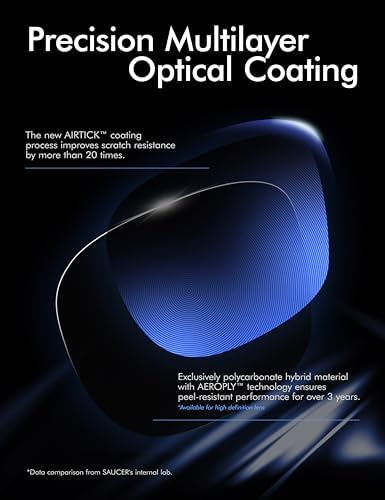 SAUCER Premium Replacement Lenses For Oakley Holbrook OO9102 Sunglasses High Definition - Carbon Black Polarized