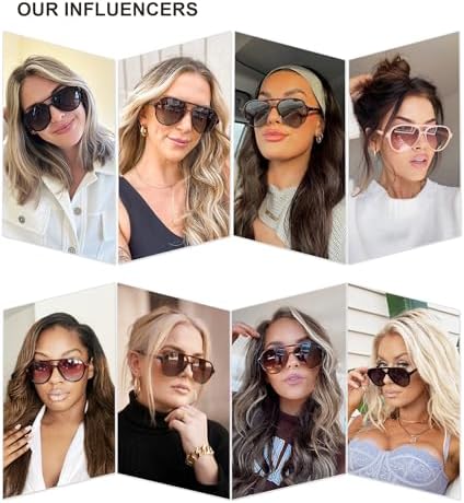 SOJOS Classic Polarized Aviator Sunglasses For Women Men Retro Trendy Aviators Shades SJ2201