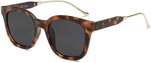 SOJOS Classic Square Polarized Sunglasses Womens Mens Retro Trendy UV400 Sunnies SJ2050