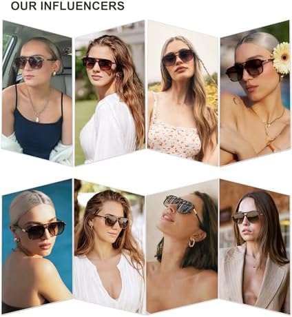 SOJOS Retro Aviator Sunglasses For Women Men Trendy Rectangle Womens Mens Shades Sun Glasses SJ2202