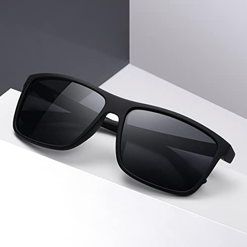 Sunglasses Men Polarized Sunglasses For Mens And Womens Black Retro Sun Glasses Driving Fishing UV Protection