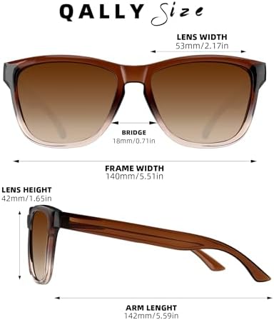 Sunglasses-women Polarized Sunglasses-womens: Trendy Sun Glasses Polarized UV400 Protection Fashion Sunglasses