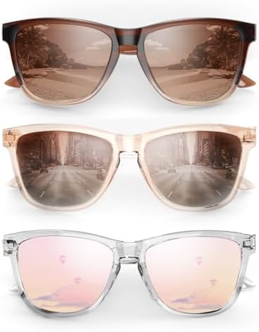 Sunglasses-women Polarized Sunglasses-womens: Trendy Sun Glasses polarized UV400 Protection Fashion Sunglasses