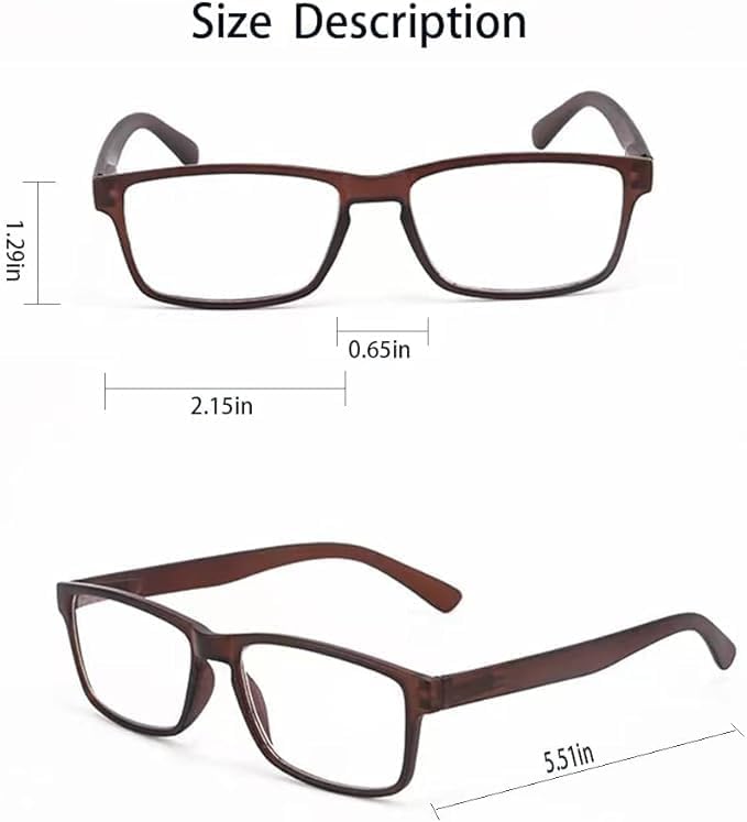 VejiA Nearsighted Glasses For Distance Myopia Glasses For Women And Men Lightweight For Driving With Spring Hinge