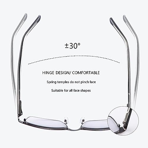 YIMI Photochromic Short Sighted Nearsighted Distance Glasses For Men Women Transition Blue Light Blocking Myopia Eyeglasses