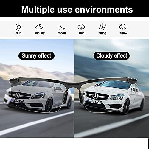 YIMI Polarized Photochromic Driving Z87 Sunglasses For Men Women Day And Night Safety Glasses