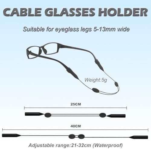 YINVA Glasses Strap Lanyard Eyeglasses Strap For Men Women Kids Eye Glasses Holders Around Neck Sunglasses Strap Grips