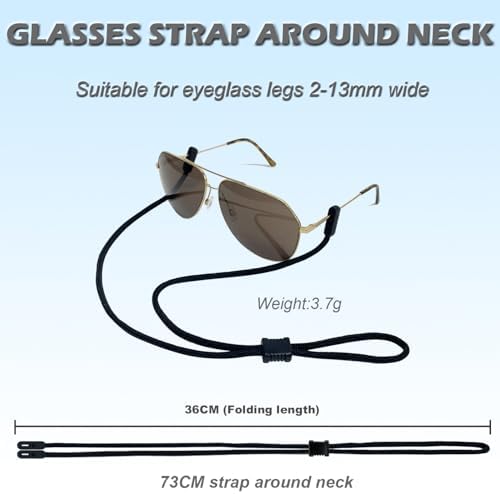 YINVA Glasses Strap Lanyard Eyeglasses Strap For Men Women Kids Eye Glasses Holders Around Neck Sunglasses Strap Grips