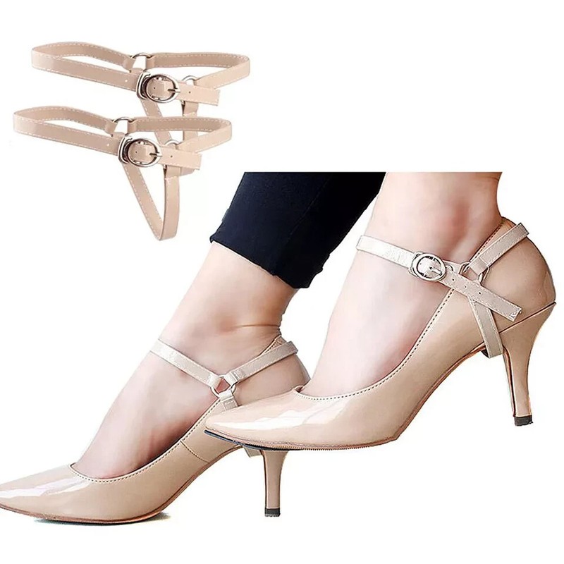 1 Pair High Heels Locking Belt Positioning High-Heeled Shoes Restraints String