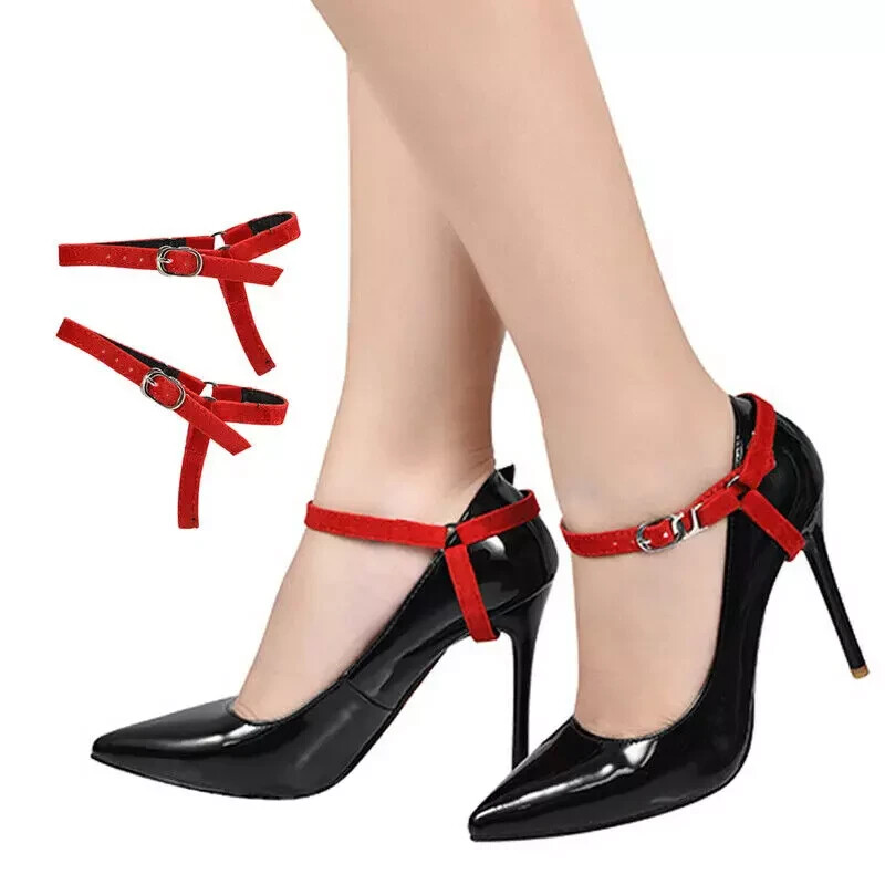 1 Pair High Heels Locking Belt Positioning High-Heeled Shoes Restraints String
