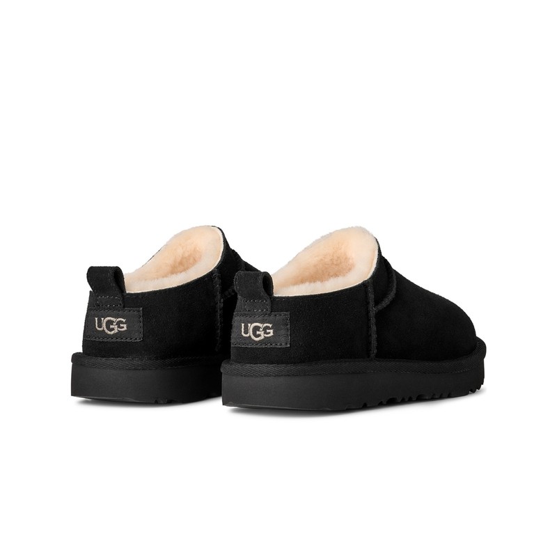 [1174410K-BLK] UGG Australia (Black) Classic Micro Kids Boots Shoes