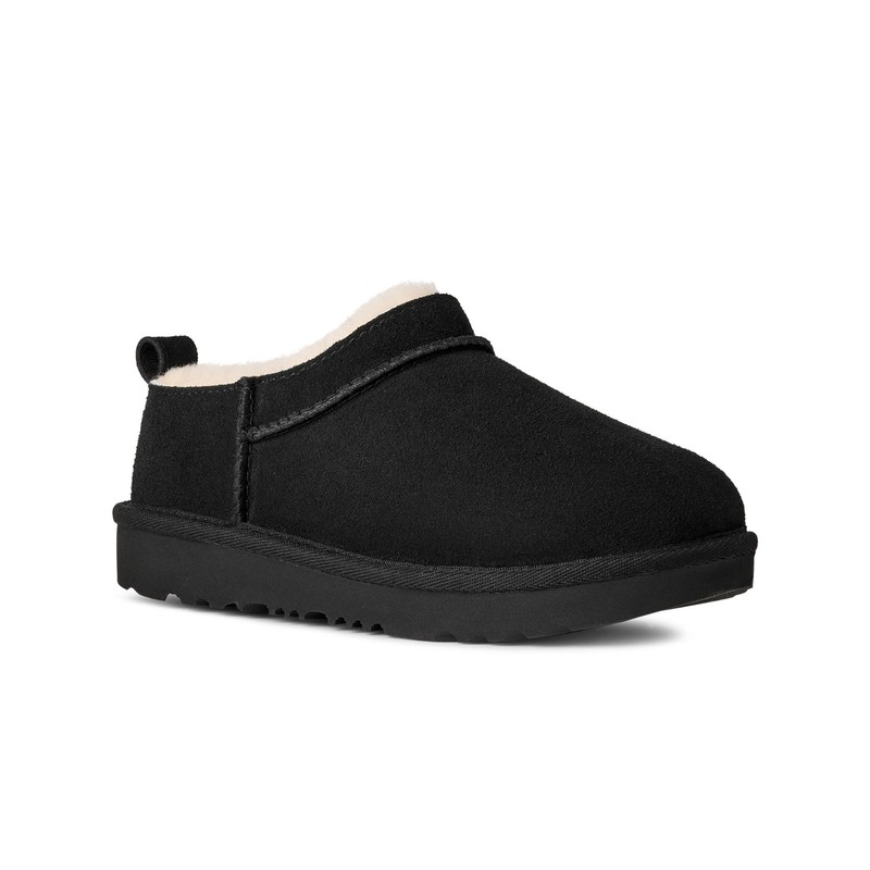 [1174410K-BLK] UGG Australia (Black) Classic Micro Kids Boots Shoes