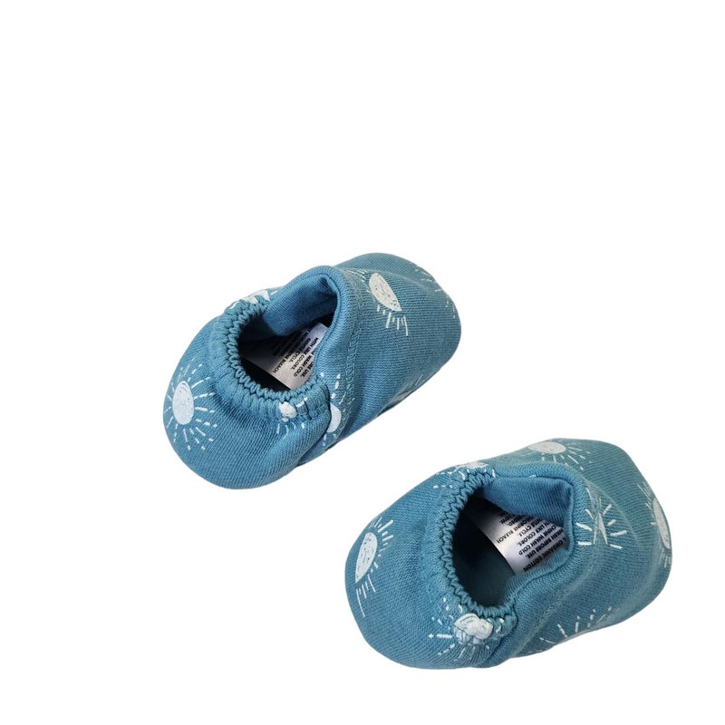 2 Moon And Stars Rainbow Baby Booties 0 Pink In Gift Box