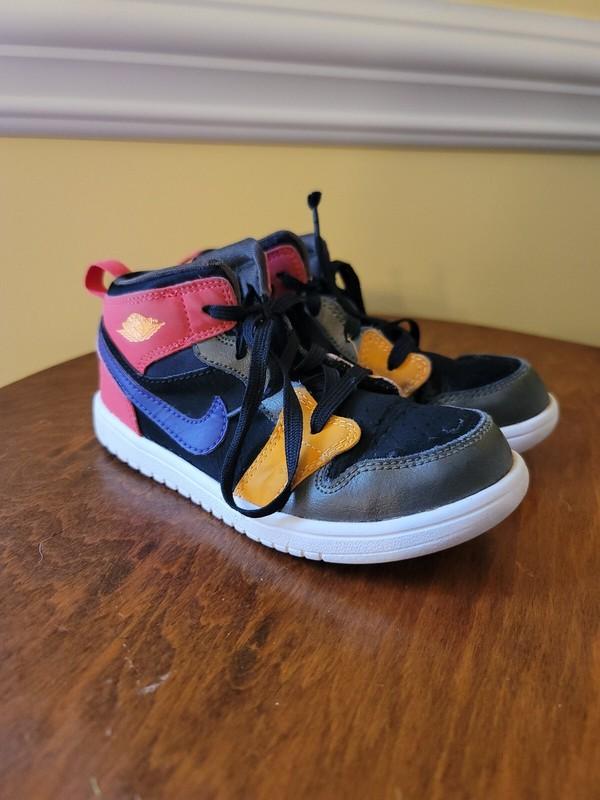 2013 Nike Air Jordan Retro I 1 Mid Flex Bio Hack TD SZ 10c 554727-016 high og