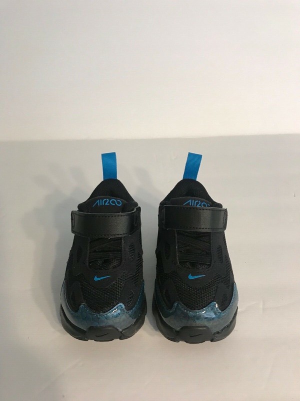 2019' Nike Air Max 200 TD "Black Aurora" Infant Toddler Lows Running No Box