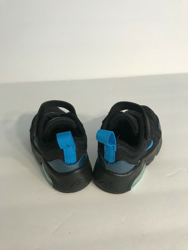 2019' Nike Air Max 200 TD "Black Aurora" Infant Toddler Lows Running No Box