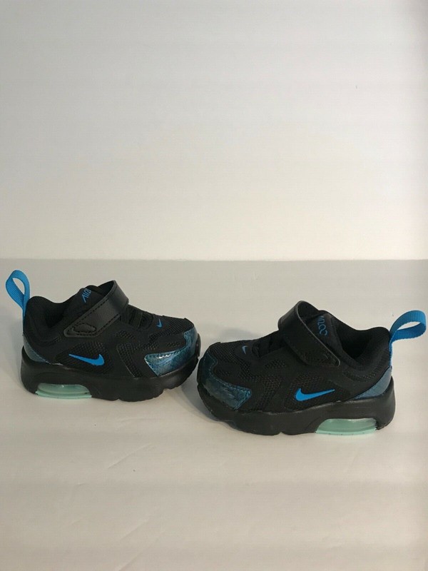 2019' Nike Air Max 200 TD "Black Aurora" Infant Toddler Lows Running No Box
