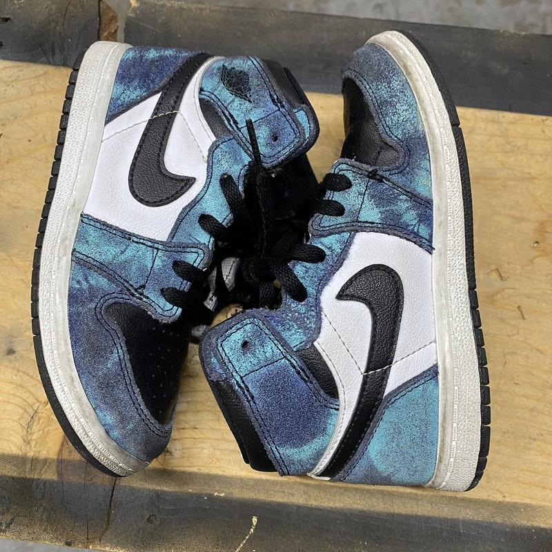 2020 Nike Air Jordan 1 High OG Tie-Dye Black Aurora Toddler SZ 10C (CU0450-100)