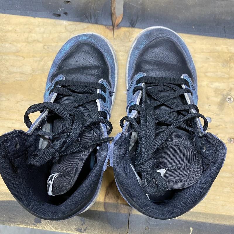 2020 Nike Air Jordan 1 High OG Tie-Dye Black Aurora Toddler SZ 10C (CU0450-100)