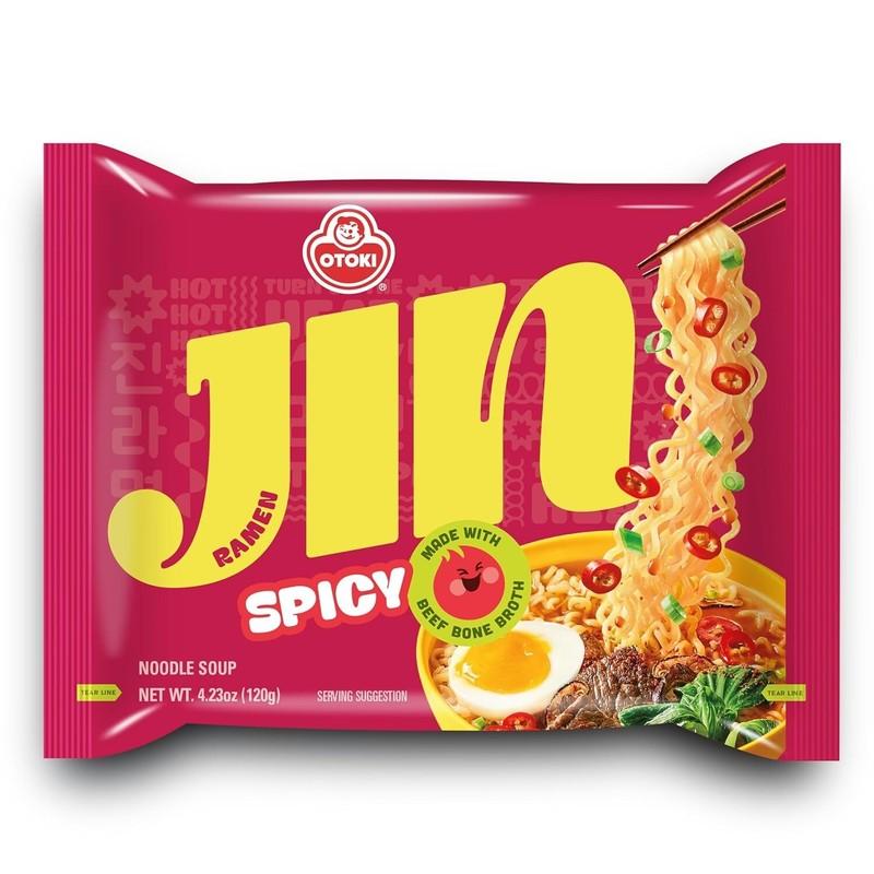 26 Pack - OTTOGI Jin Ramen Spicy Flavor 4.23 oz