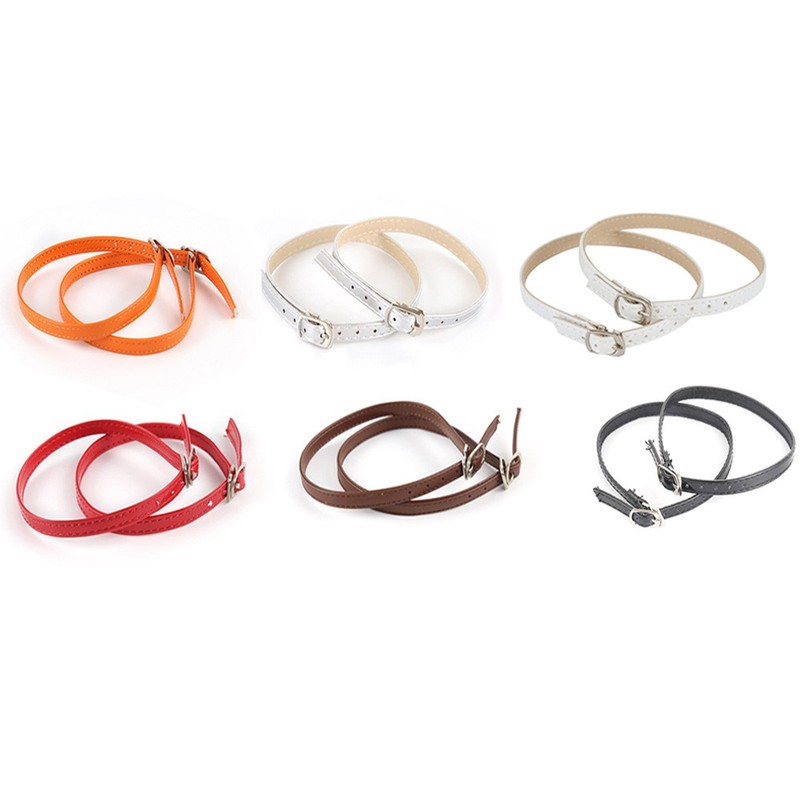 2Pcs Detachable Shoe Straps Heels Buckle Belt Removable Ankle Strap Pump Decors