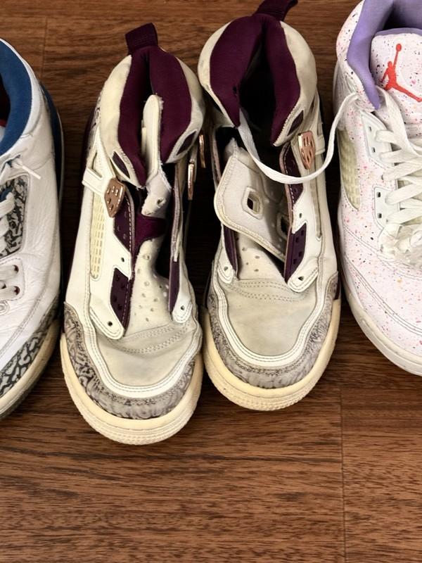 3 Pairs Of Size 7y Jordans