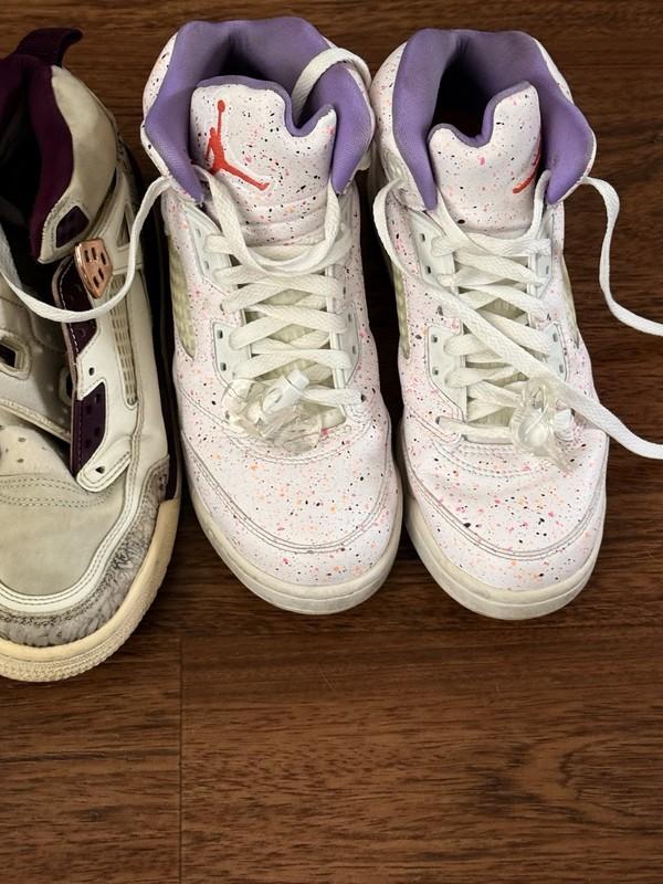 3 Pairs Of Size 7y Jordans