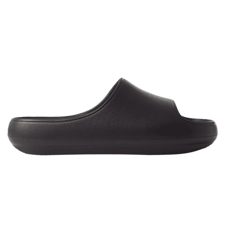 32 Degrees Unisex Cushion Slide Sandal Indoor Outdoor Shower Friendly BLACK