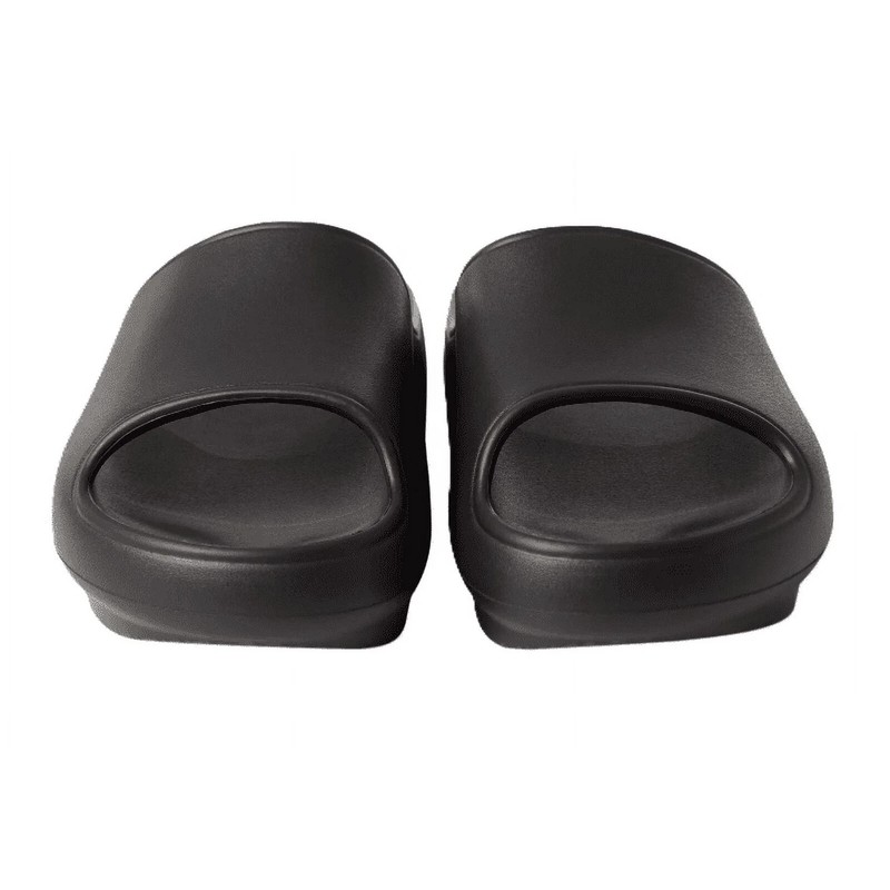 32 Degrees Unisex Cushion Slide Sandal Indoor Outdoor Shower Friendly BLACK