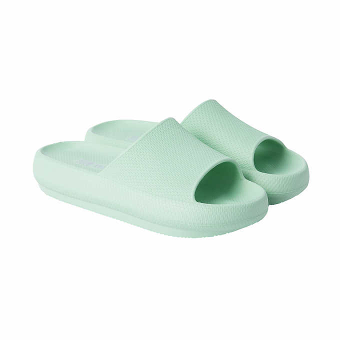32 DEGREES Women's Cloud Slide Slip-On Waterproof Pillow-Like Comfort
