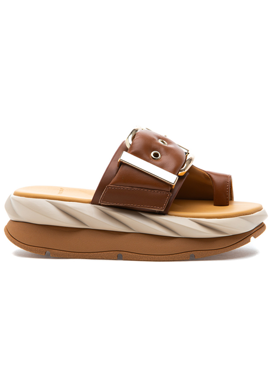 4CCCCEES Mellow Glow Brown Sandal Women's Sizes 36-41/6-11/NEW