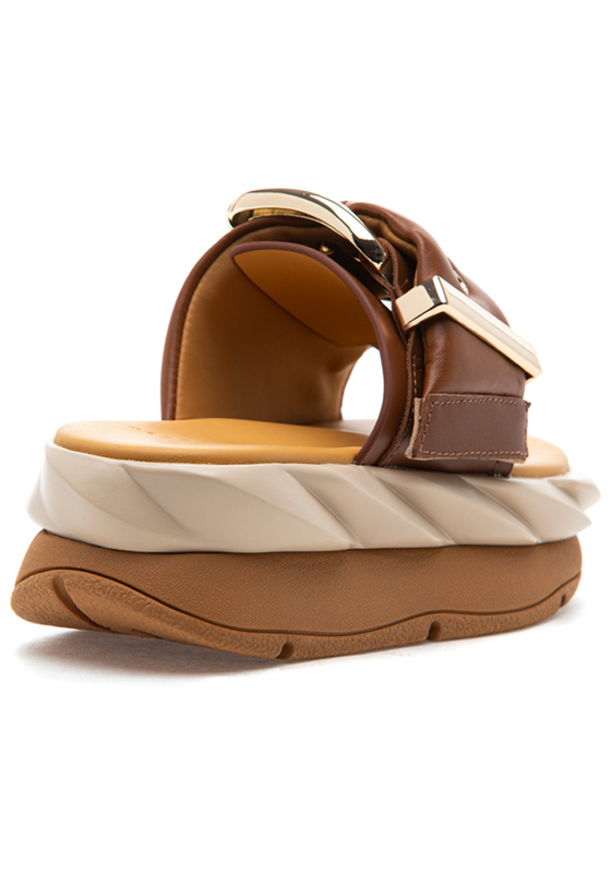 4CCCCEES Mellow Glow Brown Sandal Women's Sizes 36-41/6-11/NEW