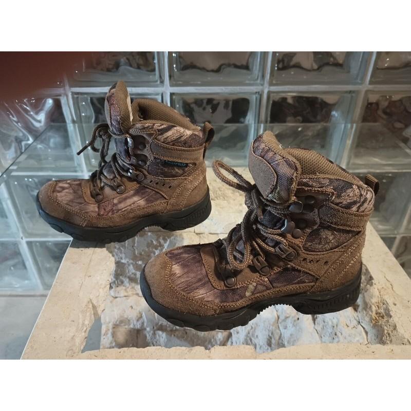 5500100 Itasca Kids Boots Realtree Waterproof Size 13 PO# 82162bl Leather Upper